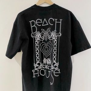 Beach House "Once Twice Melody" official tour t-shirt.